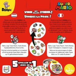 Jeu d'ambiance - Nintendo - Dobble : Super Mario - 2 joueurs ou plus -