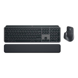 Ensemble Clavier Souris - Sans fil - Logitech - MX Keys S - AZERTY - R