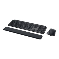Ensemble Clavier Souris - Sans fil - Logitech - MX Keys S - AZERTY - R