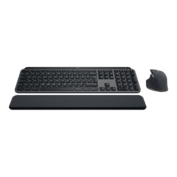 Ensemble Clavier Souris - Sans fil - Logitech - MX Keys S - AZERTY - R