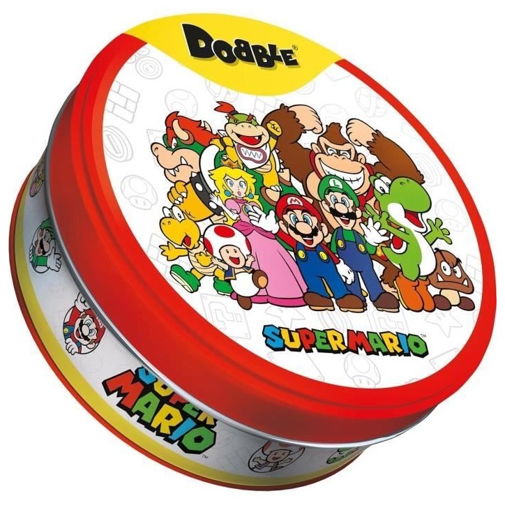 Jeu d'ambiance - Nintendo - Dobble : Super Mario - 2 joueurs ou plus - 6 ans et plus - Multicolore