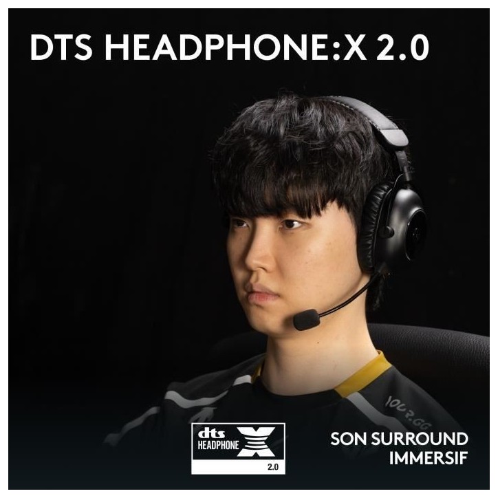 Casque gamer - Sans fil - Logitech G - Pro X 2 - Bleutooth - PS5, PS4, PC - Noir