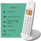 Téléphone fixe sans fil - LOGICOM - DECT ILOA 155T SOLO - Blanc - Avec répondeur