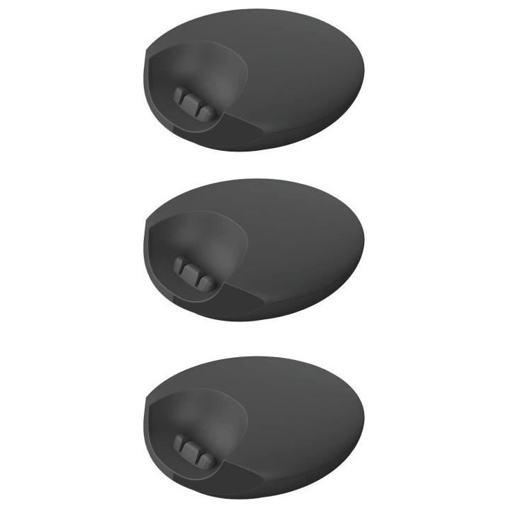 Téléphone fixe sans fil - LOGICOM - DECT ILOA 350 TRIO - Noir - Sans répondeur