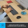 Ensemble Clavier Souris - Sans fil - Logitech - MK235 - AZERTY - Graph Ensemble Clavier Souris - Sans fil - Logitech - MK235 - AZERTY - Graph