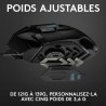 Souris gamer - Filaire - Logitech G - G502 Hero - Noir Souris gamer - Filaire - Logitech G - G502 Hero - Noir