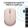 Souris - Sans Fil - Logitech - M171 - Rose - Ambidextre Souris - Sans Fil - Logitech - M171 - Rose - Ambidextre