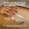 Souris - Sans fil - Logitech - M240 Silent - Blanc Souris - Sans fil - Logitech - M240 Silent - Blanc