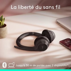 Casque - Sans fil - Logitech - Zone 300 - Bluetooth - Anti-parasite -