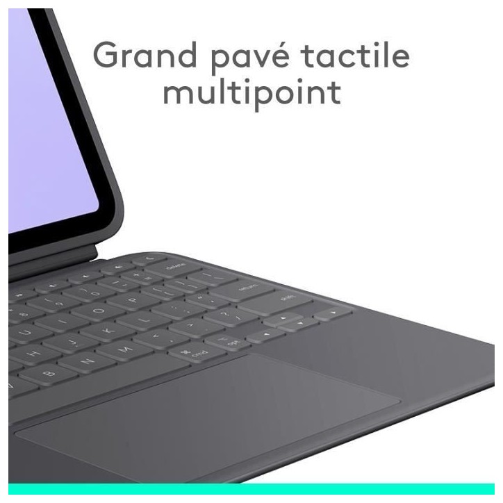 Accessoires Tablette Logitech Étui clavier Combo Touch pour iPad Pro 11 pouces (M4)(2024)