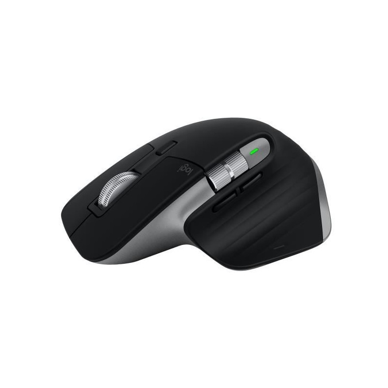 Souris - Sans fil - Logitech - MX Master 3S - Gris Sideral - Pour Mac Souris - Sans fil - Logitech - MX Master 3S - Gris Sideral - Pour Mac