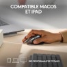 Souris - Sans fil - Logitech - MX Master 3S - Gris Sideral - Pour Mac Souris - Sans fil - Logitech - MX Master 3S - Gris Sideral - Pour Mac