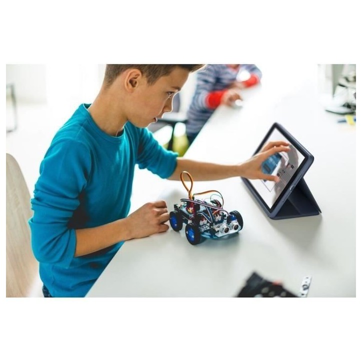 Etui clavier - Logitech - Rugged Combo 3 Touch - AZERTY - Pour iPad (7e, 8e et 9e génération) - Bleu