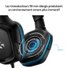 Casque gamer - Filaire - Logitech G - G432 - USB - Xbox One, PS4, Swit