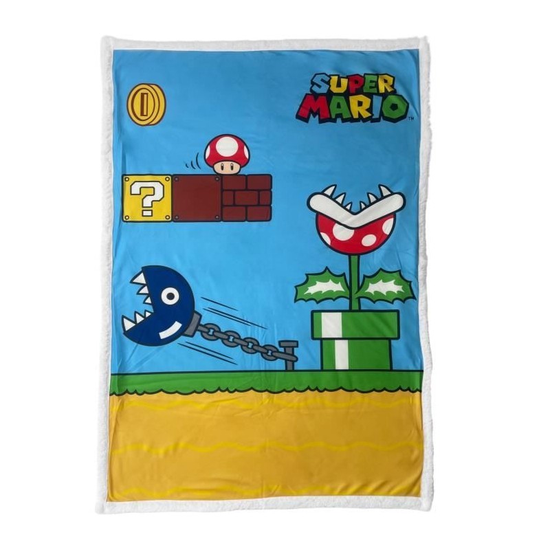 Plaid - MARIO BROS - 130 x 180 cm Plaid - MARIO BROS - 130 x 180 cm