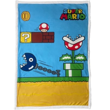 Plaid - MARIO BROS - 130 x 180 cm