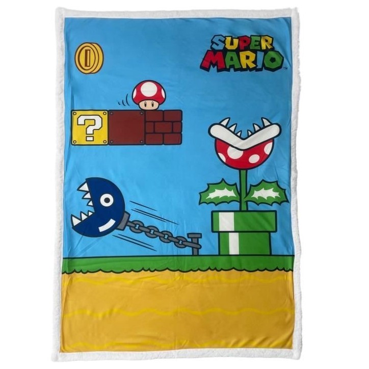 Plaid - MARIO BROS - 130 x 180 cm Plaid - MARIO BROS - 130 x 180 cm