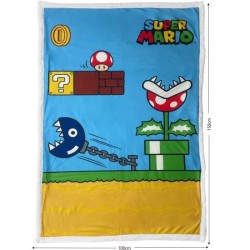 Plaid - MARIO BROS - 130 x 180 cm