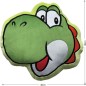 Coussin 3D - MARIO BROS - Visage Yoshi - Microfibre - 40 cm