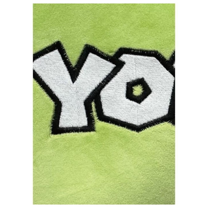 Coussin 3D - MARIO BROS - Visage Yoshi - Microfibre - 40 cm Coussin 3D - MARIO BROS - Visage Yoshi - Microfibre - 40 cm