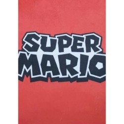 Coussin 3D - MARIO BROS - Visage Mario - Microfibre - 40 cm