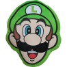 Coussin 3D - MARIO BROS - Visage Luigi - Microfibre - 40 cm Coussin 3D - MARIO BROS - Visage Luigi - Microfibre - 40 cm