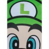 Coussin 3D - MARIO BROS - Visage Luigi - Microfibre - 40 cm Coussin 3D - MARIO BROS - Visage Luigi - Microfibre - 40 cm