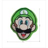 Coussin 3D - MARIO BROS - Visage Luigi - Microfibre - 40 cm Coussin 3D - MARIO BROS - Visage Luigi - Microfibre - 40 cm