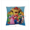 Coussin double face - Carré - MARIO BROS - Mario et ses amis - Microf Coussin double face - Carré - MARIO BROS - Mario et ses amis - Microf