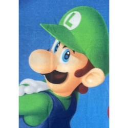 Plaid - MARIO BROS - Mario et Luigi - 100 x 140 cm