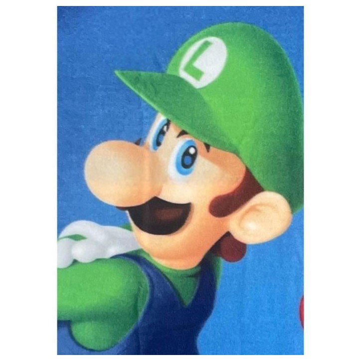 Plaid - MARIO BROS - Mario et Luigi - 100 x 140 cm Plaid - MARIO BROS - Mario et Luigi - 100 x 140 cm