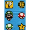 Plaid - MARIO BROS - Items - 100 x 140 cm Plaid - MARIO BROS - Items - 100 x 140 cm
