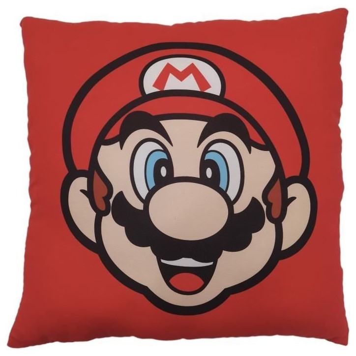 Coussin double face - Carré - MARIO BROS - Mario et Luigi - Microfibre - 40 x 40 cm Coussin double face - Carré - MARIO BROS - Mario et Luigi - Microfibre - 40 x 40 cm