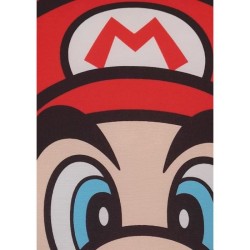 Coussin double face - Carré - MARIO BROS - Mario et Luigi - Microfibr