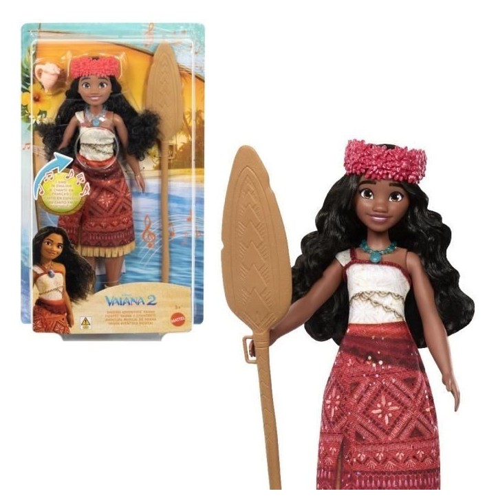 Poupée Vaiana 2 Mattel Poupée chantante Disney Princesses JBT62