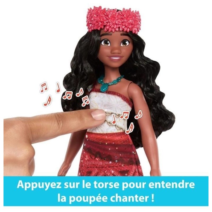 Poupée Vaiana 2 Mattel Poupée chantante Disney Princesses JBT62