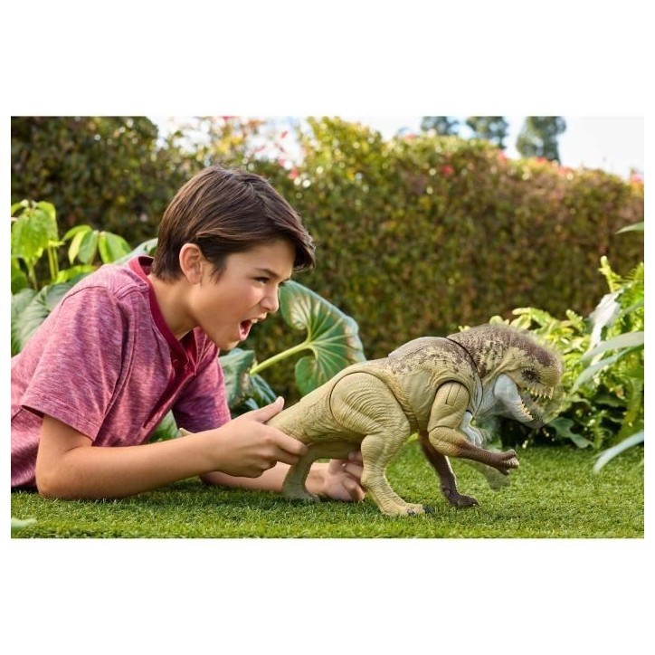 Jurassic World - Figurine articulée Distortus rex Combat ultime - 56 cm - JGB58 Jurassic World - Figurine articulée Distortus rex Combat ultime - 56 cm - JGB58