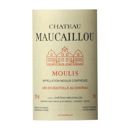 Château Maucaillou 2021 Moulis - Vin rouge de Bordeaux