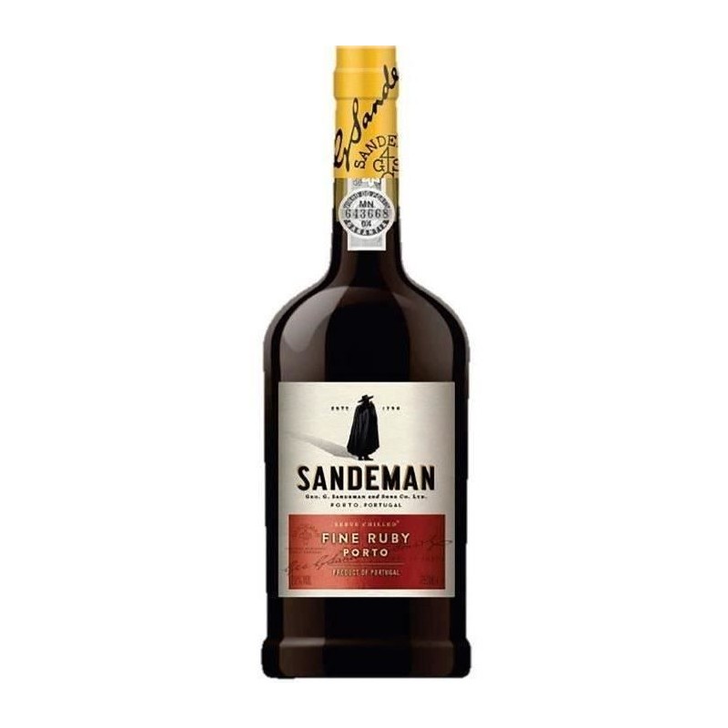 Porto Sandeman ruby - Porto rouge - Portugal - 19,5%vol - 75cl