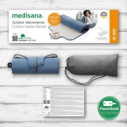Couverture chauffante exterieure sans fil - MEDISANA - OL 850 - 10 W -