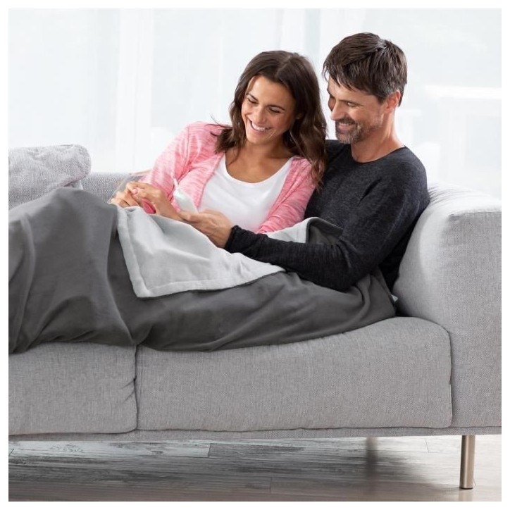 Medisana Couverture chauffante XXL HB 675 2x1,5 m Gris Medisana Couverture chauffante XXL HB 675 2x1,5 m Gris