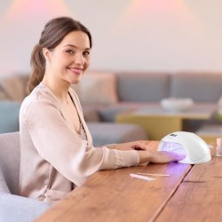Lampe 2-en-1 ongles - MEDISANA - ND 880 - LED et UV - Ecran - minuteri