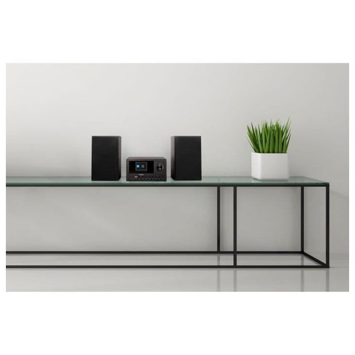 Mini Chaîne HiFi - MEDION - Radio Internet DAB/FM - Lecteur CD - 2x150W - Noir Mini Chaîne HiFi - MEDION - Radio Internet DAB/FM - Lecteur CD - 2x150W - Noir