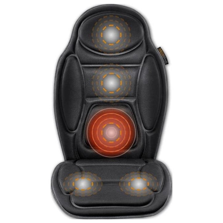 Housse de chaise de massage par vibration Medisana MCH - 4 zones de massage - fonction de chauffage Housse de chaise de massage par vibration Medisana MCH - 4 zones de massage - fonction de chauffage