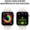 Apple Watch SE 3 GPS - 44mm - Boîtier Starlight Aluminium - Bracel Apple Watch SE 3 GPS - 44mm - Boîtier Starlight Aluminium - Bracel