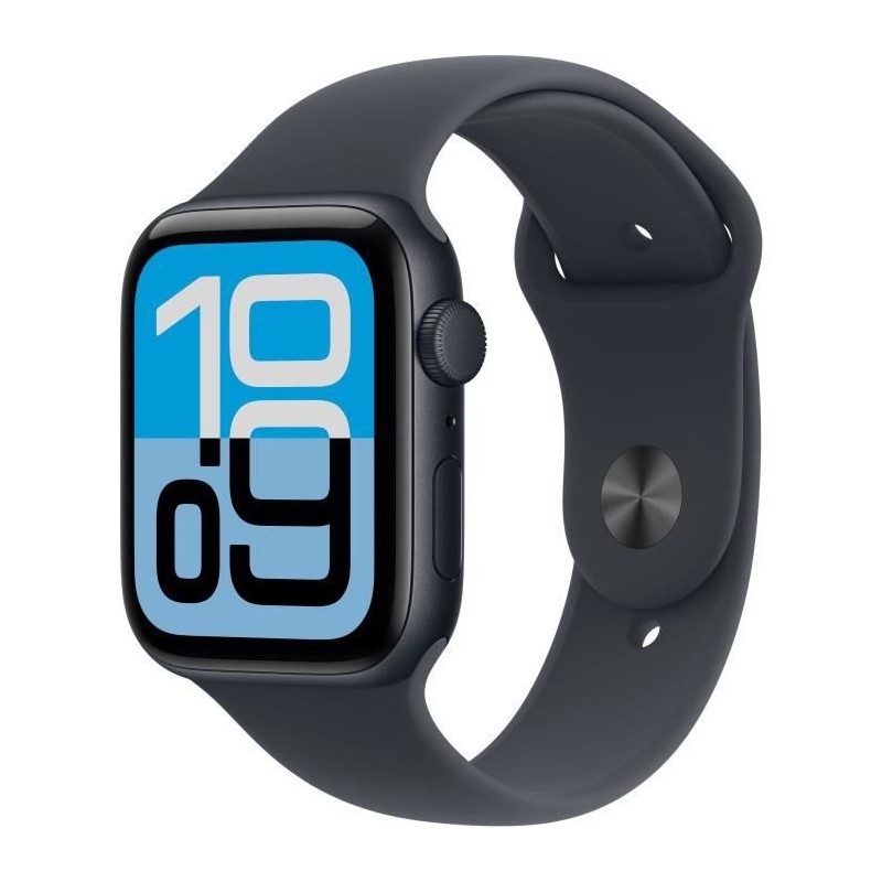 Apple Watch SE 3 GPS - 44mm - Boîtier Midnight Aluminium - Bracele Apple Watch SE 3 GPS - 44mm - Boîtier Midnight Aluminium - Bracele