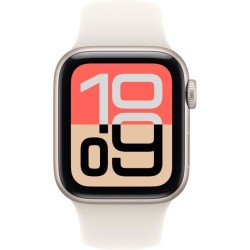 Apple Watch SE 3 GPS + Cellular - 40mm - Boîtier Starlight Aluminiu