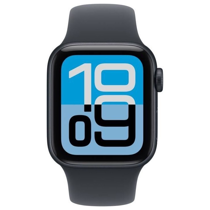 Apple Watch SE 3 GPS + Cellular - 40mm - Boîtier Midnight Aluminium - Bracelet Midnight Sport Band - M/L