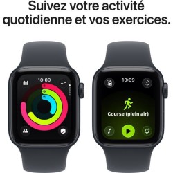 Apple Watch SE 3 GPS + Cellular - 40mm - Boîtier Midnight Aluminium