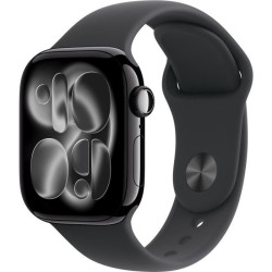 Apple Watch Series 11 GPS - 42mm - Boîtier Jet Black Aluminium - B